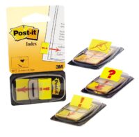 Indeksid Post-it 25,4x43,2mm 50tk/pk allkirjastamiseks sws