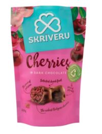 Kirsid SKRĪVERU tumedas šokolaadis, 110g