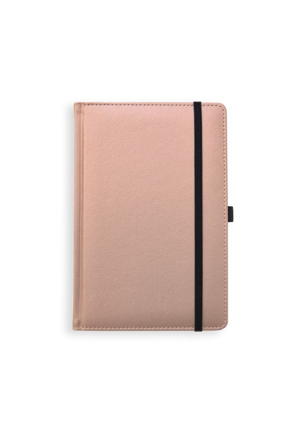 Märkmik-planeerija UNIVERSAL BLACK EDITION, PU, A5, kuupäevadeta, kreem
