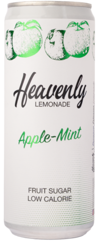 Limonaad HEAVENLY õuna-mündimaitseline, 0,33L, purk