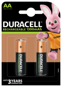 Akupatarei DURACELL AA 1300 mAh, 2tk
