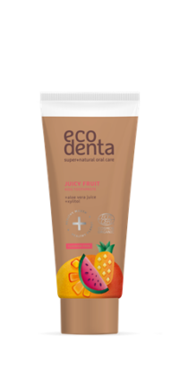 Hambapasta ECODENTA COSMOS ORGANIC Juicy fruit laste, 75ml