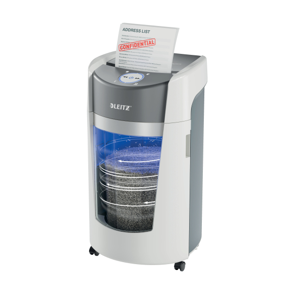 Dokumendipurustaja Leitz IQ OptiMax Office P5, 35L, valge