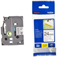 Markeerimislint Brother TZe-S251, 24mm, must/valgel