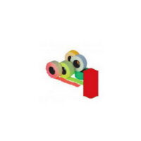 Markeerimislindid 22x12mm punane/ümar 5tk