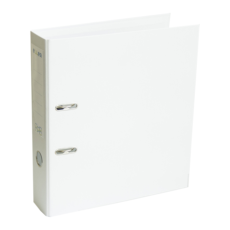 Registraator ELLER A4, 75mm metallist allserv, valge