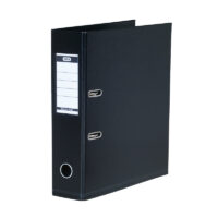 Registraator ELBA Strong-Line A4 80mm PP tugevdusribaga, must
