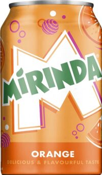 Apelsinimaitseline karastusjook MIRINDA 0.33 l purk