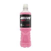 Spordijook 4 MOVE Maasika ja arbuusi, isotooniline PET, 750ml