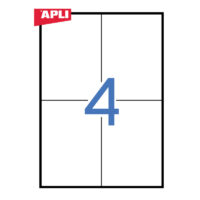 Etiketid Apli ILC iseliimuvad 105 x 148mm 100l/pk (4tk lehel)