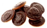 Glasuuritud  küpsised, apelsinitäidisega 0,9 kg