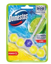 WC-värskendaja DOMESTOS Power 5, Lime, 50g