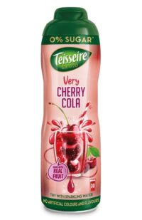 Siirup TEISSEIRE, Cherry Cola, ilma suhkruta, 0,6l