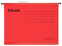Rippkaaned Esselte Classic A4, punane