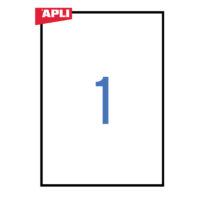 Etiketid Apli ILC iseliimuvad 210 x 297mm 100l/pk