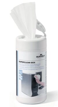 Puhastuslapid Durable SuperClean 100tk, niisut-d, üldpuh, plastikpinnad sws