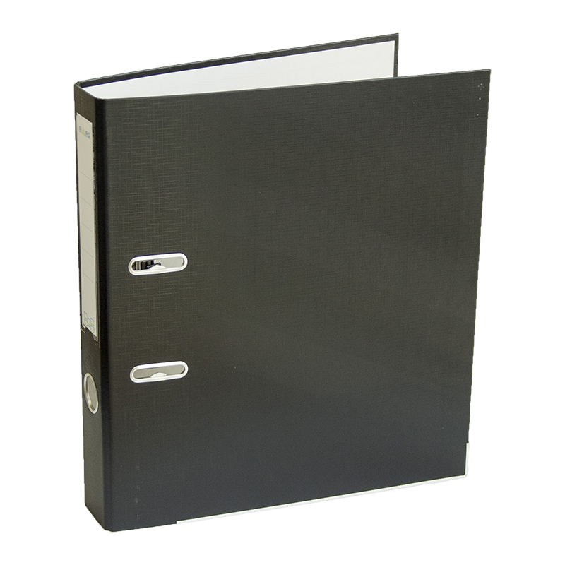 Registraator ELLER Eko A4, 50mm metallist allserv, must