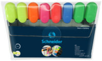 Tekstimarker SCHNEIDER JOB, 8 värvi