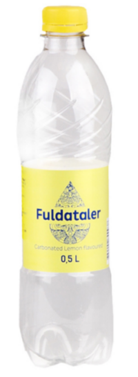 Vesi i FULDATALER karboniseeritud, sidruni, 0,5L, PET