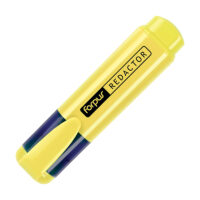 Tekstimarker Forpus Redactor, 2-5mm  kollane