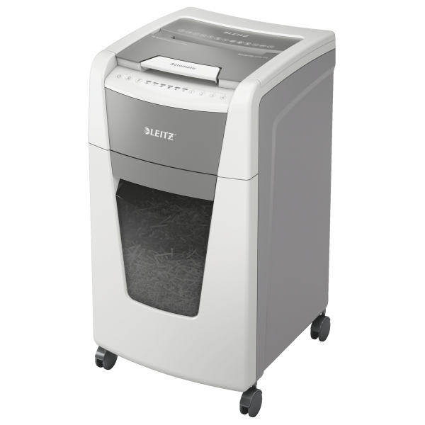 Leitz IQ Autofeed Office 300 automaatne paberipurustaja P4, 4x28mm, 60L prügikorv