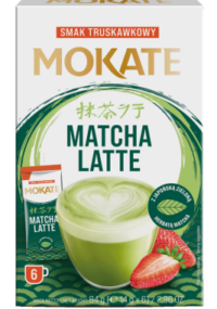Matcha Latte MOKATE Strawberry 14g*6)*5