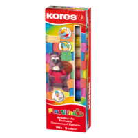 Plastiliin KORES, 10 värvi