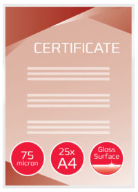 Lamineerimistaskud GBC Document™ A4, 75mic, (25tk)