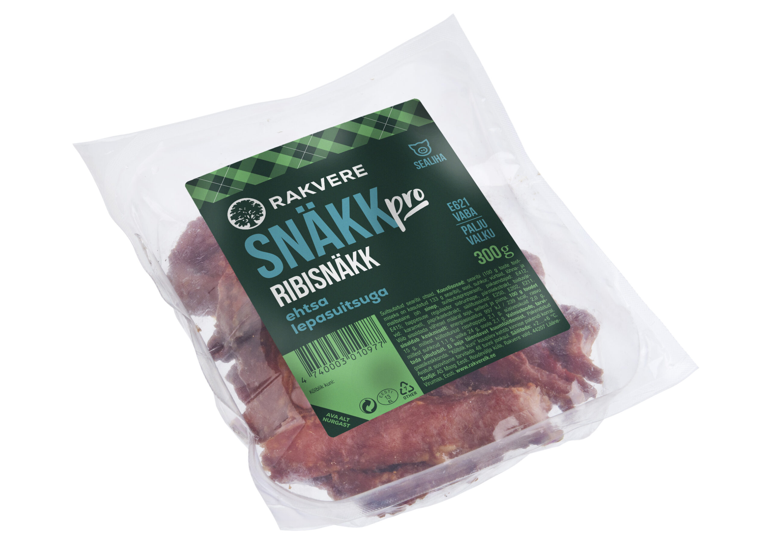 Ribisnäkk RAKVERE Snäkk Pro, 300g