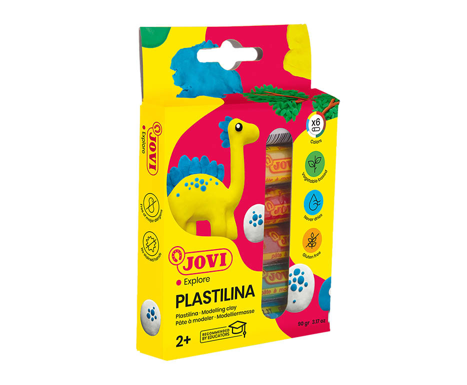 Plastiliin JOVI 6 tk, 15g