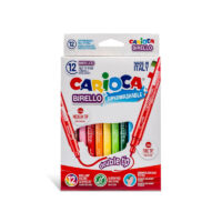 Viltpliiatsid CARIOCA Birello, kahe otsaga, 12 värvi