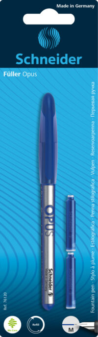 Täitesulepea SCHNEIDER Opus, blisterpakendis