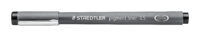Tindipliiats Staedtler Pigment Liner 308 0,5mm must