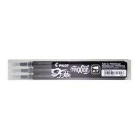 Südamik PILOT Frixion 0,7mm, must, 3 tk