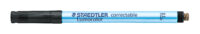 OHP kilemarker Staedtler Lumocolor F/0,6 mm, kustutatav, must