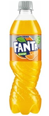 Apelsinimaitseline, Fanta 0,5l, plastpudel