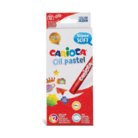 Õlipastellid CARIOCA, 10 mm, 12 värvi