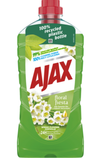 AJAX Üldpuhastusvahend Floral Fiesta Spring Flowers roheline 1l
