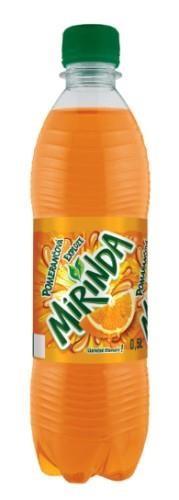 Apelsinimaitseline karastusjook MIRINDA 0,5L,PET
