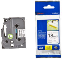 Markeerimislint Brother TZe-S241, 18mm, must/valgel