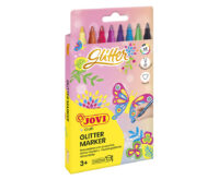 Viltpliiatsid Jovi, Glitter, 8tk