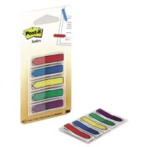 Indeksid Post-it, 11,9x43,2mm, nooled, 5 värvi