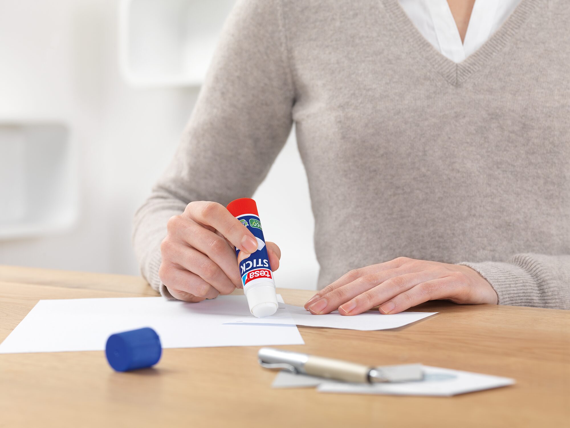 Liimipulk Tesa Glue Stick, ökoloogiline, lahustivaba, 10g
