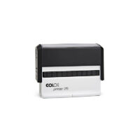 Tempel Colop Printer 25, must korpus, sinine padi