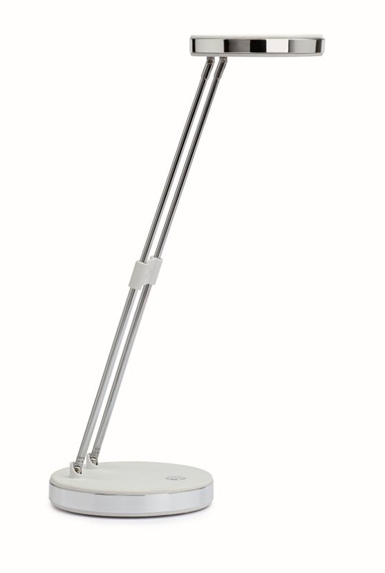 Laualamp, led, MAUL puck, valge