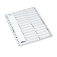 Vahelehed Bantex Strong Line A4, plastik 1-54
