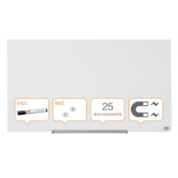 Klaastahvel magnetpinnaga NOBO DIAMOND 45 ', laiekraan, 99x56 cm, valge