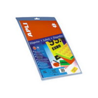Etiketid Apli iseliimuvad neoon 64 x 33,9mm 20l/pk oranž