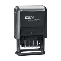 Tempel COLOP PRINTER S260 ( YYYY-MM-DD), sinine padi, must korpus