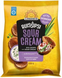 Näkileivad rukki LINKOSUO hapukoore, 150g
